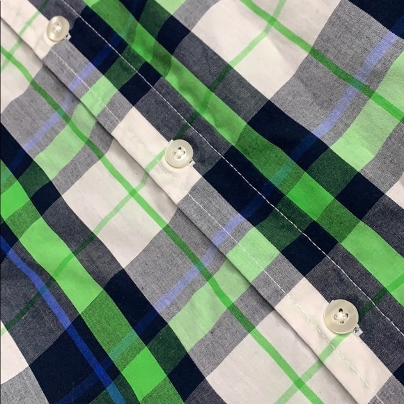 Wrangler Casual Plaid Boys Button Down Shirt - Picture 7 of 7